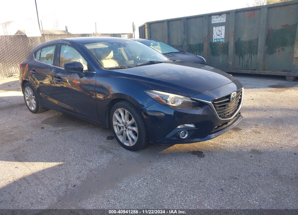 2016 MAZDA 3 S GRAND TOURING VIN: JM1BM1N39G1337681