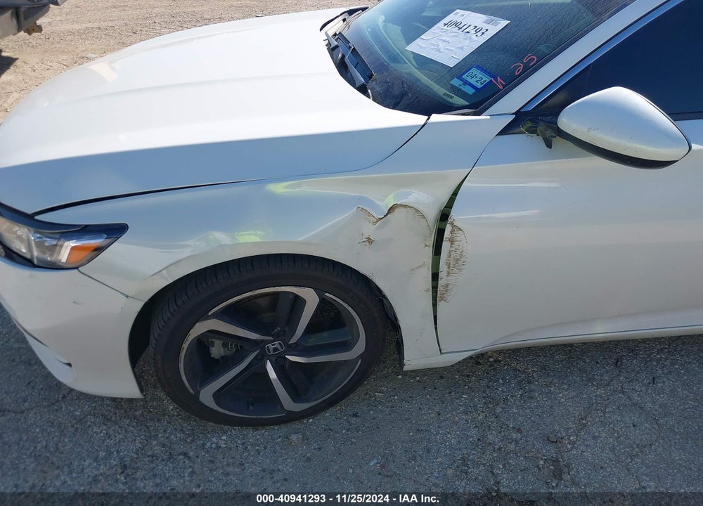 2019 HONDA ACCORD SPORT VIN: 1HGCV1F34KA166445