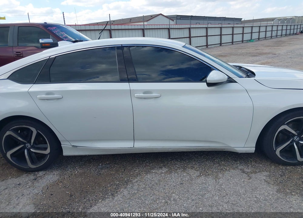 2019 HONDA ACCORD SPORT VIN: 1HGCV1F34KA166445