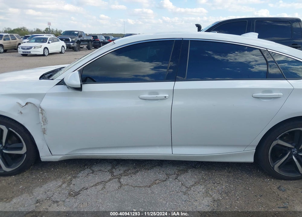 2019 HONDA ACCORD SPORT VIN: 1HGCV1F34KA166445