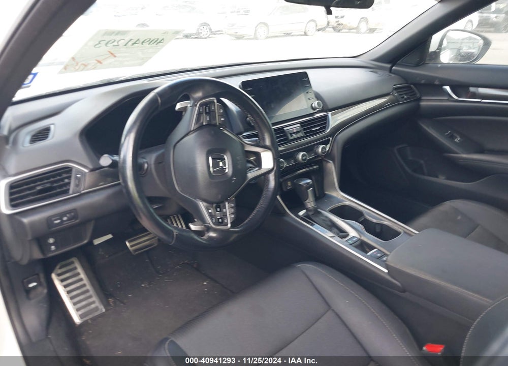 2019 HONDA ACCORD SPORT VIN: 1HGCV1F34KA166445