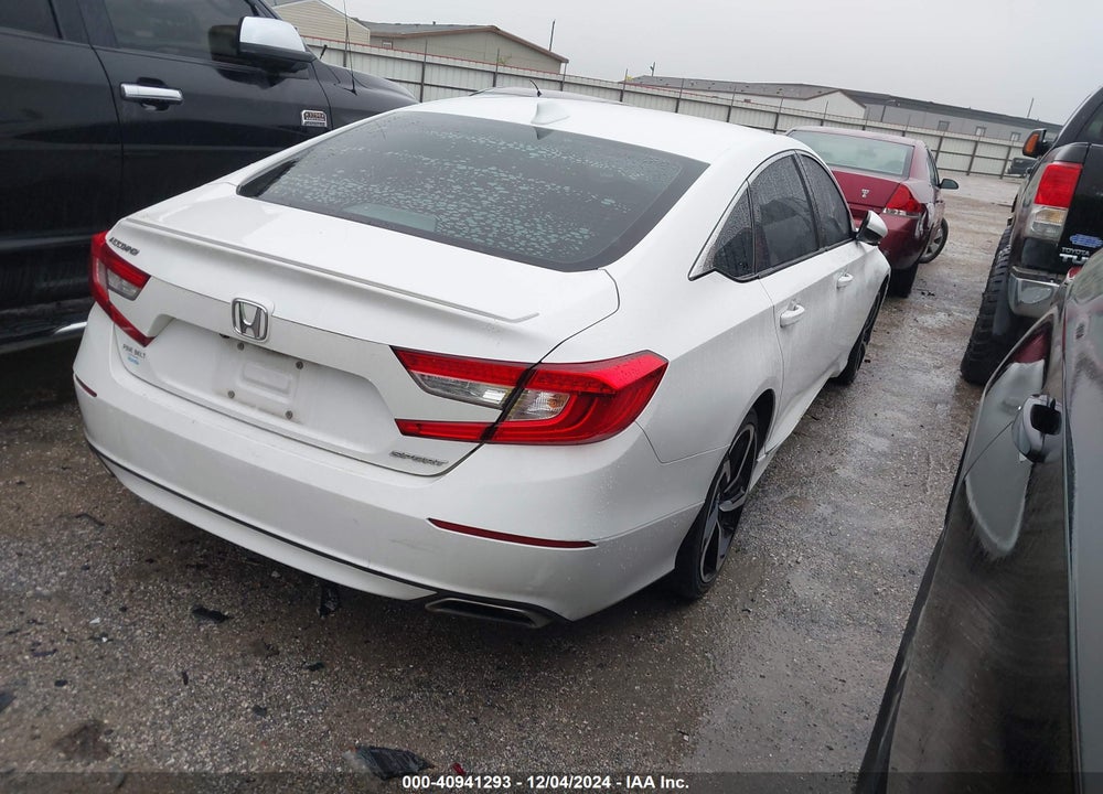 2019 HONDA ACCORD SPORT VIN: 1HGCV1F34KA166445