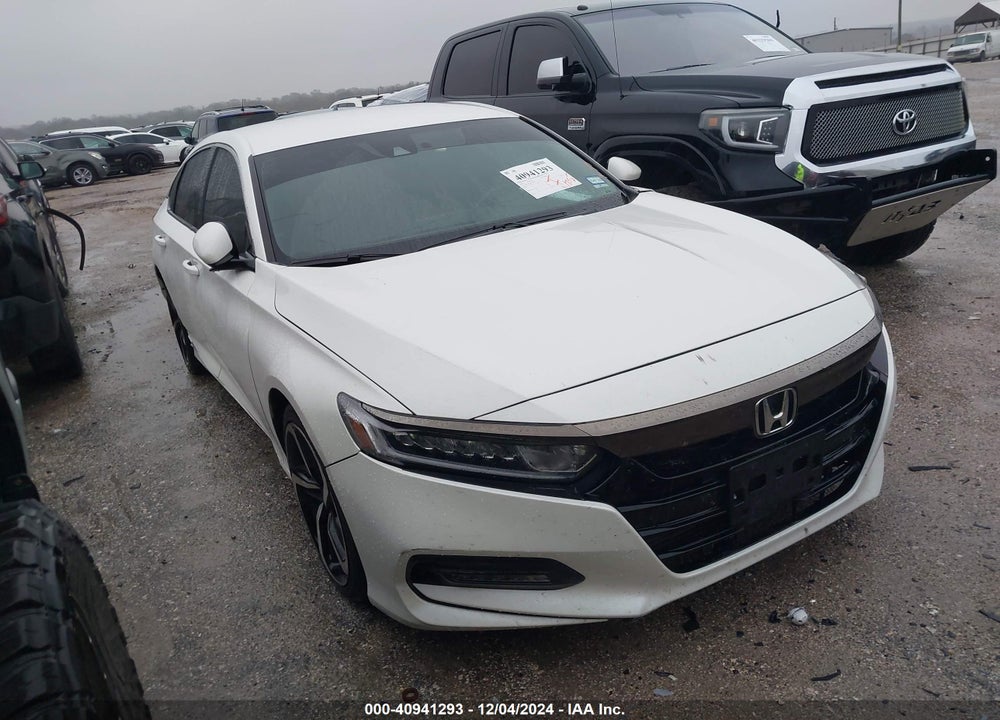 2019 HONDA ACCORD SPORT VIN: 1HGCV1F34KA166445