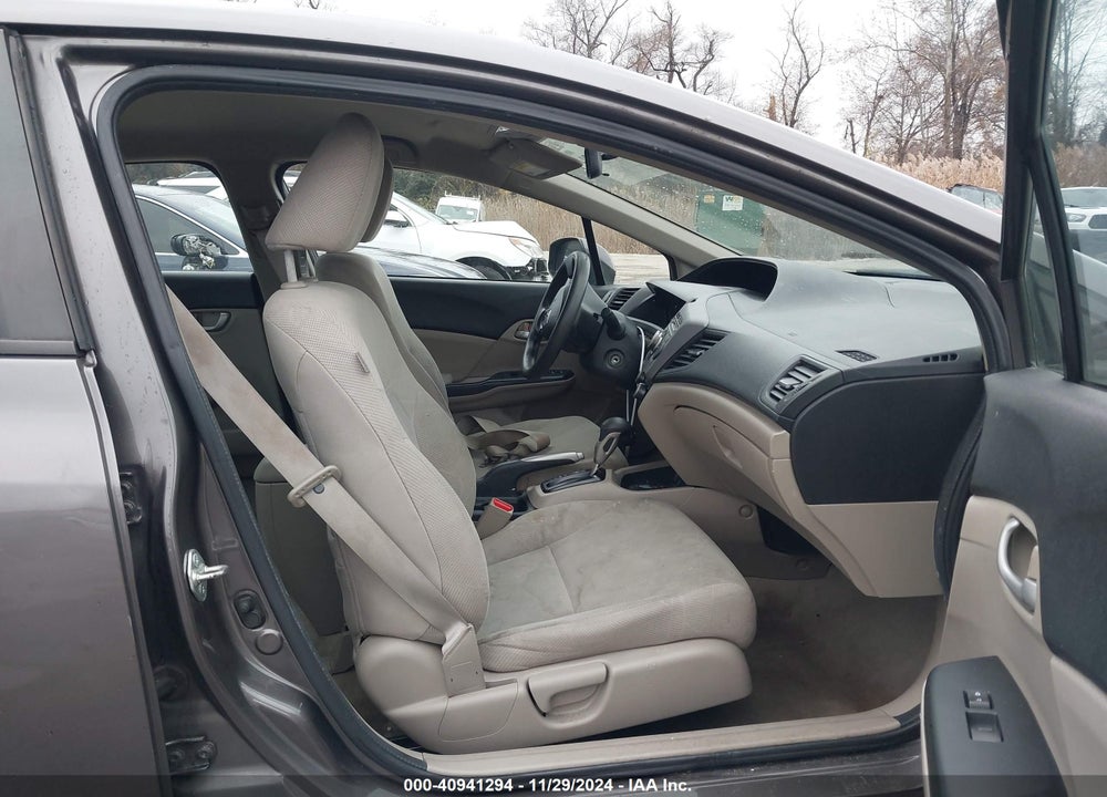 2012 HONDA CIVIC LX VIN: 19XFB2F56CE373879