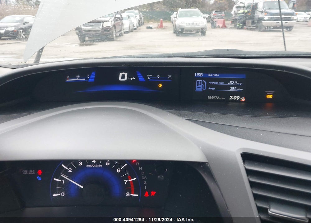 2012 HONDA CIVIC LX VIN: 19XFB2F56CE373879