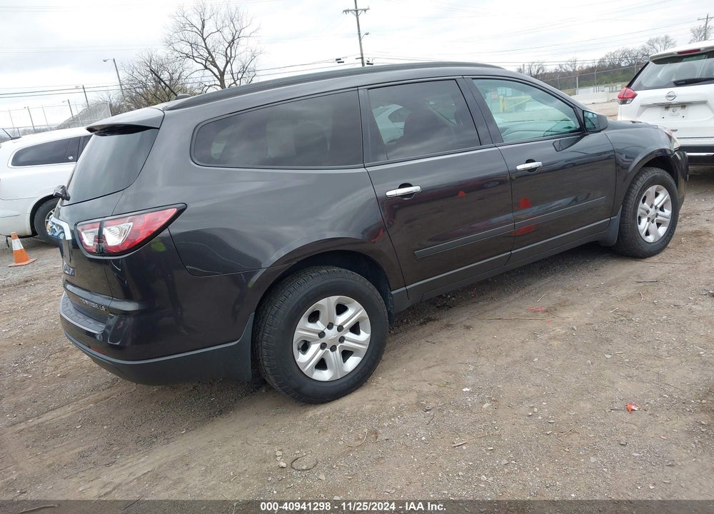 2015 CHEVROLET TRAVERSE LS VIN: 1GNKVFED0FJ282465