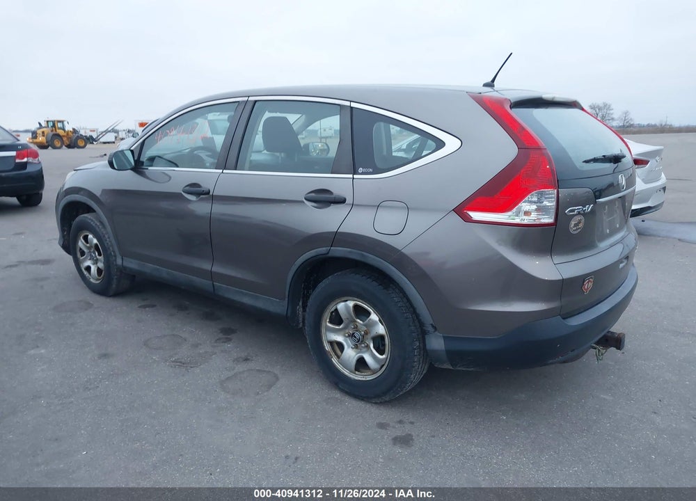 2012 HONDA CR-V LX VIN: 5J6RM3H36CL018222