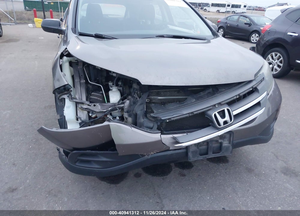 2012 HONDA CR-V LX VIN: 5J6RM3H36CL018222
