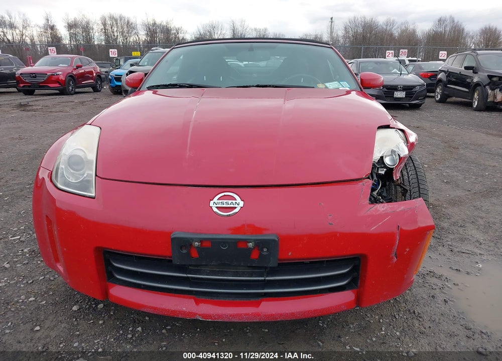 2006 NISSAN 350Z TOURING VIN: JN1AZ36A76M455203