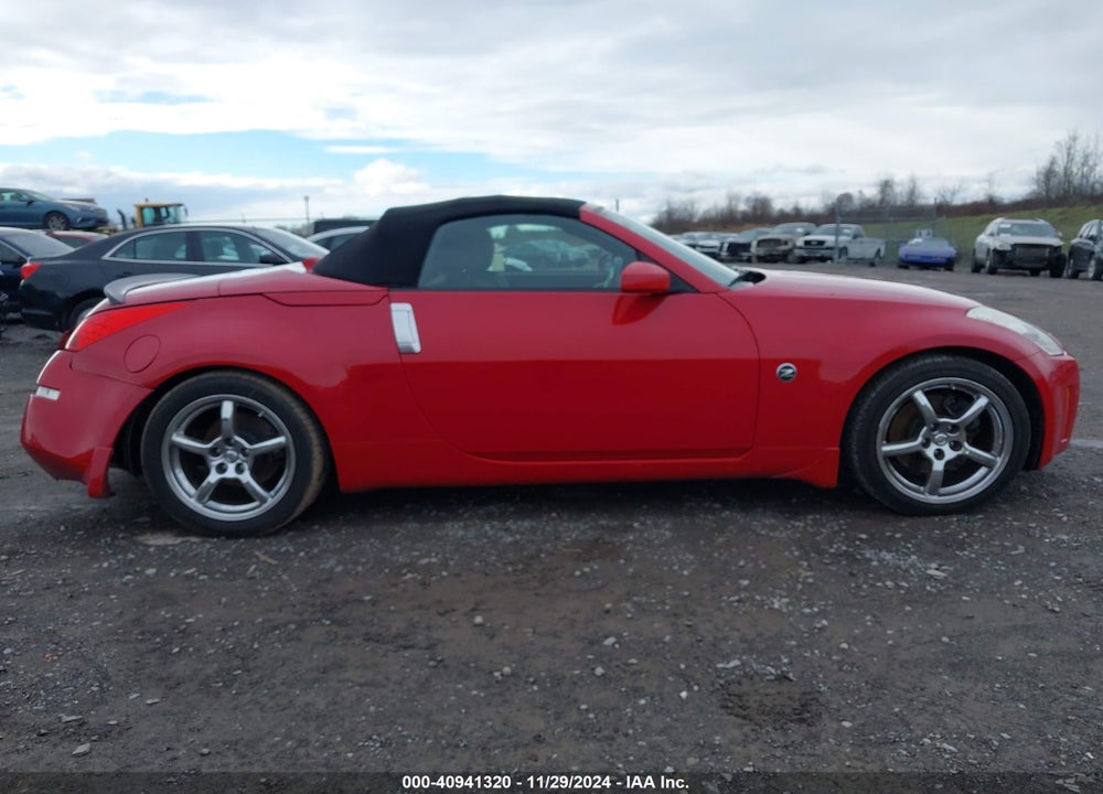 2006 NISSAN 350Z TOURING VIN: JN1AZ36A76M455203