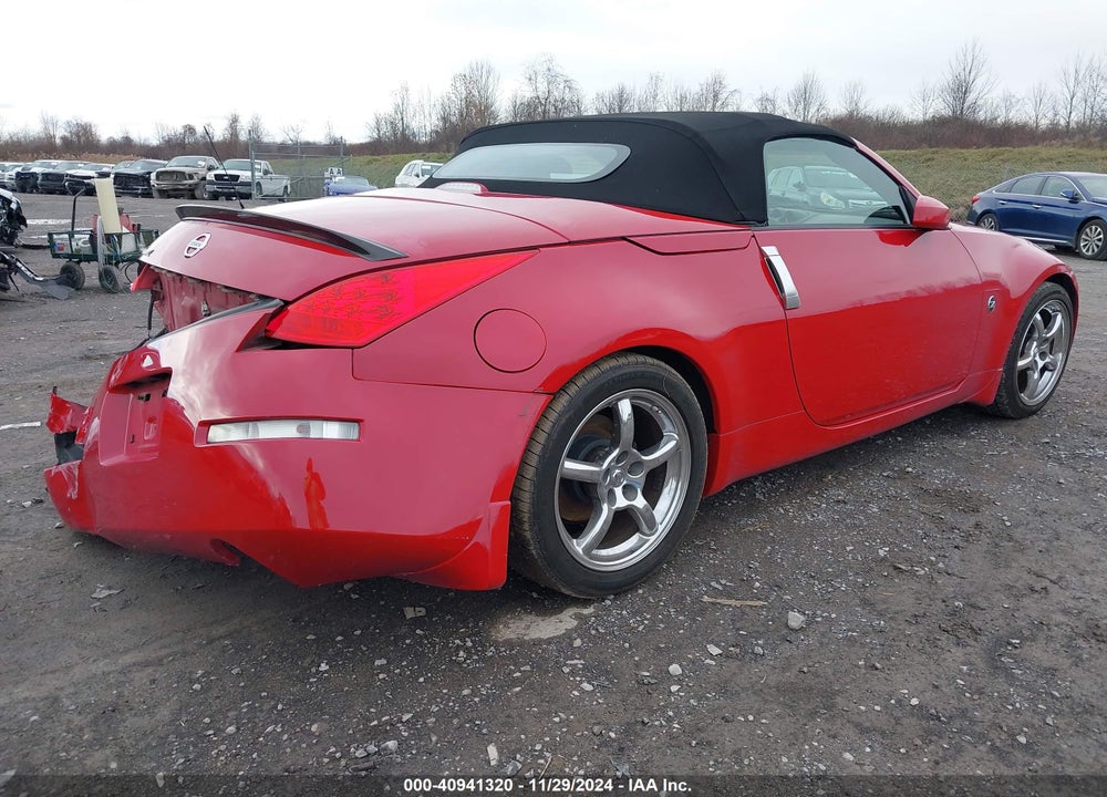 2006 NISSAN 350Z TOURING VIN: JN1AZ36A76M455203