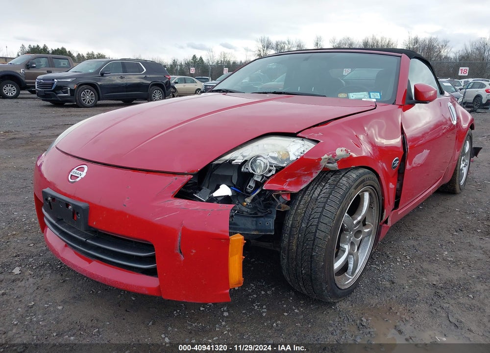 2006 NISSAN 350Z TOURING VIN: JN1AZ36A76M455203