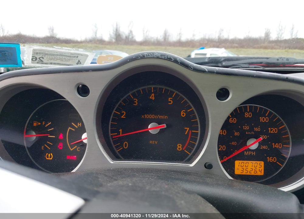 2006 NISSAN 350Z TOURING VIN: JN1AZ36A76M455203