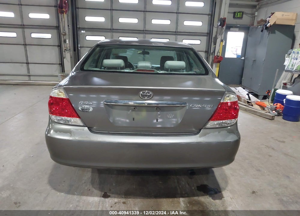2005 TOYOTA CAMRY LE VIN: 4T1BE32K45U507554