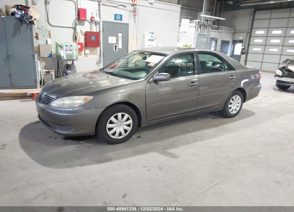 2005 TOYOTA CAMRY LE VIN: 4T1BE32K45U507554