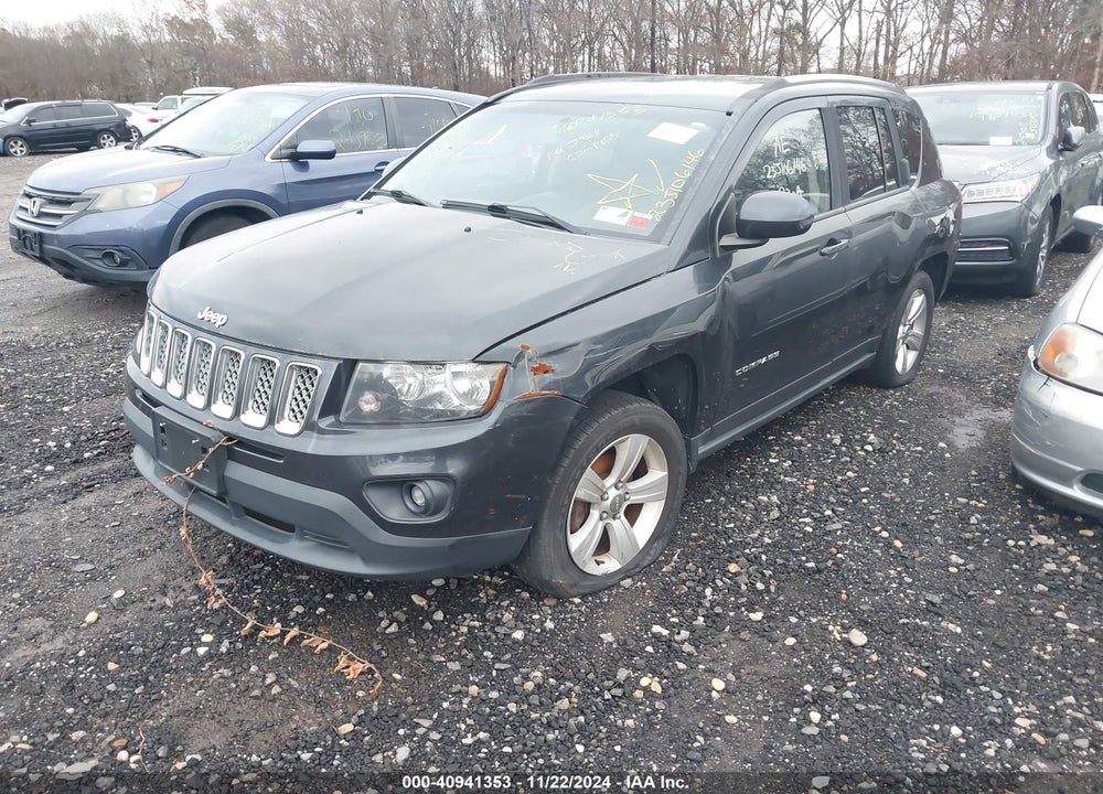 2014 JEEP COMPASS LATITUDE VIN: 1C4NJDEB2ED884592