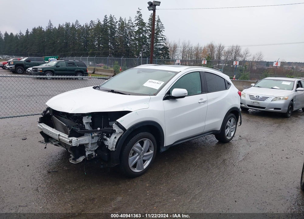 2019 HONDA HR-V EX-L VIN: 3CZRU6H73KM721875