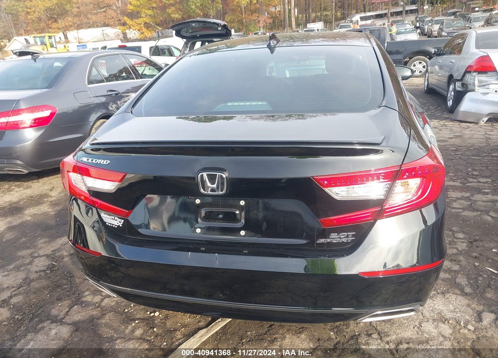 2022 HONDA ACCORD SPORT 2.0T VIN: 1HGCV2F3XNA000604