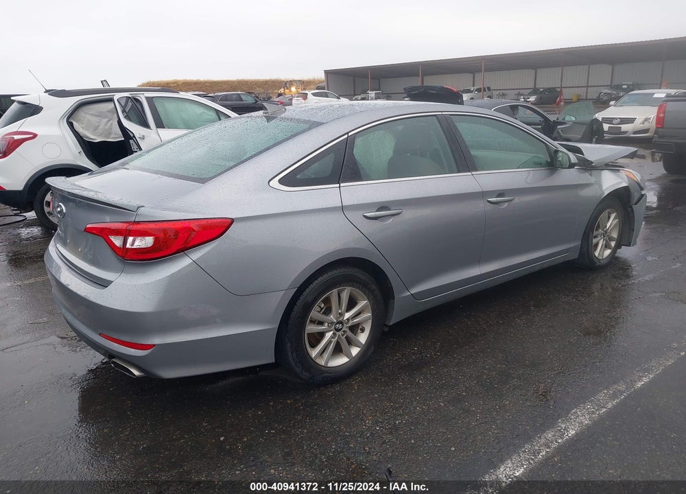 2016 HYUNDAI SONATA SE VIN: 5NPE24AF5GH400224
