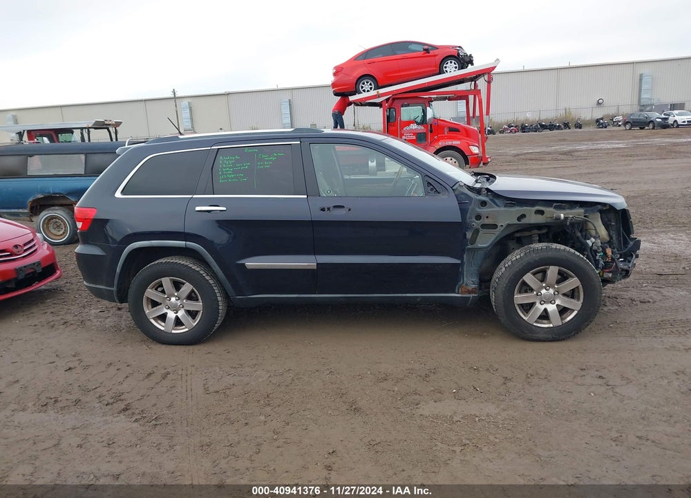 2011 JEEP GRAND CHEROKEE OVERLAND VIN: 1J4RR6GT7BC539646