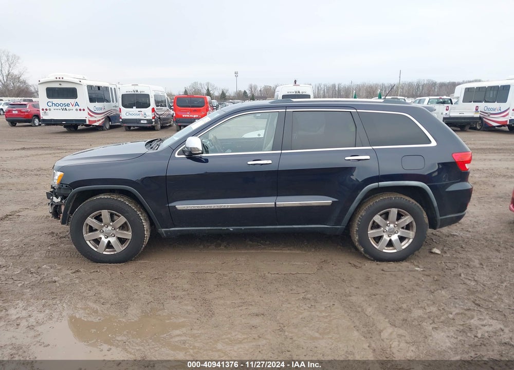 2011 JEEP GRAND CHEROKEE OVERLAND VIN: 1J4RR6GT7BC539646