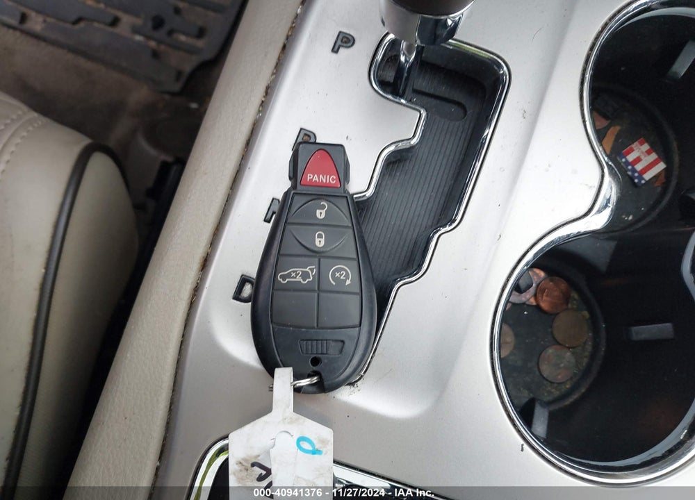 2011 JEEP GRAND CHEROKEE OVERLAND VIN: 1J4RR6GT7BC539646