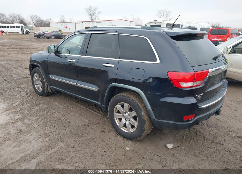 2011 JEEP GRAND CHEROKEE OVERLAND VIN: 1J4RR6GT7BC539646