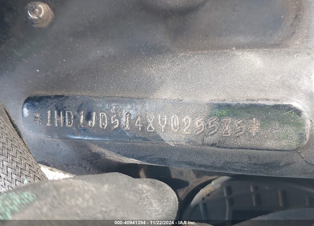 2008 HARLEY-DAVIDSON FLSTN VIN: 1HD1JD5148Y025585
