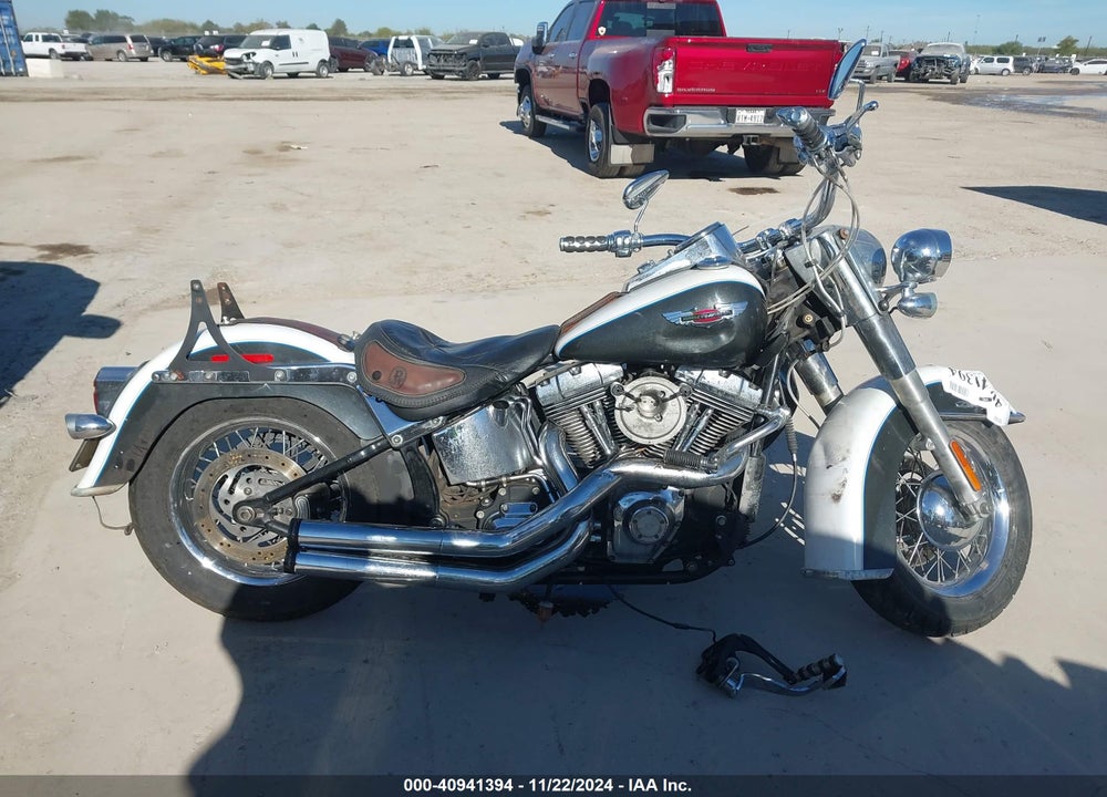 2008 HARLEY-DAVIDSON FLSTN VIN: 1HD1JD5148Y025585