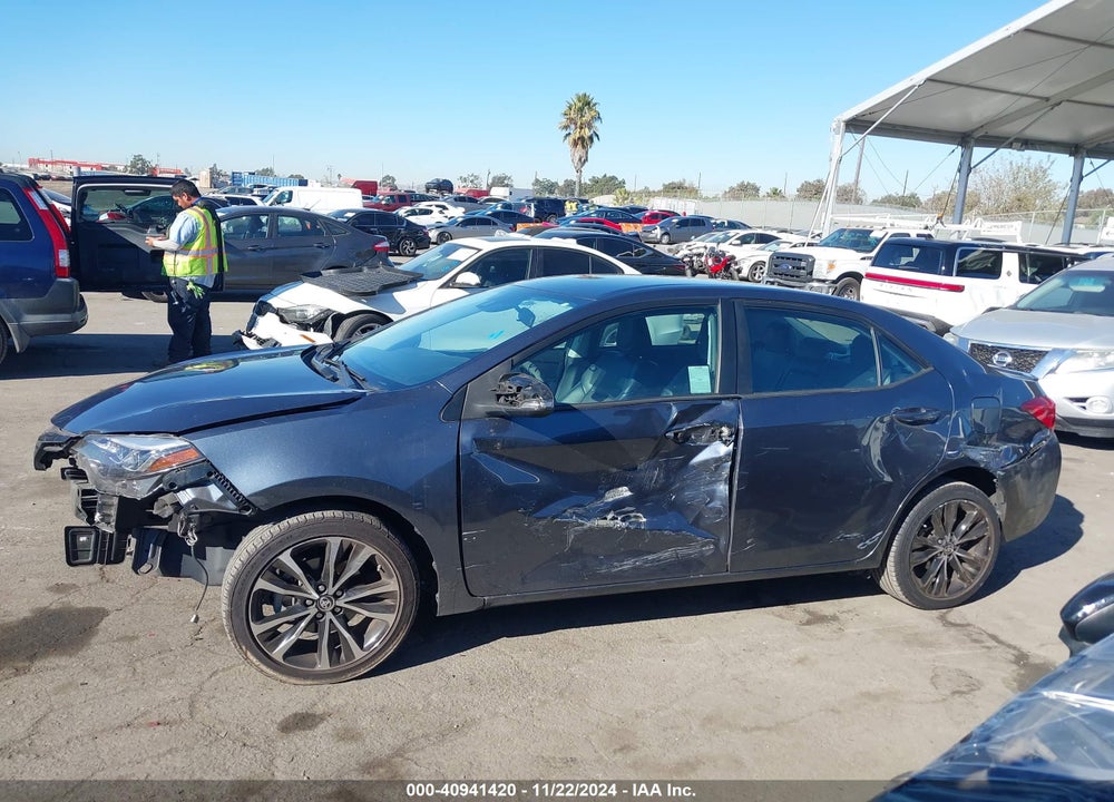 2018 TOYOTA COROLLA SE VIN: 2T1BURHE0JC098987