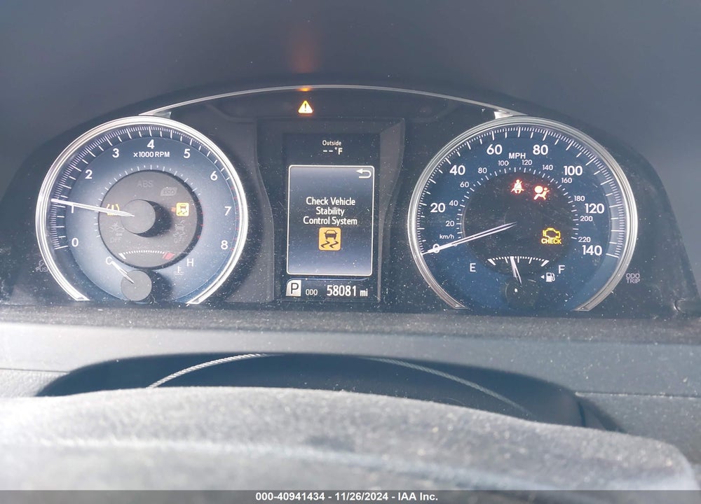 2016 TOYOTA CAMRY XLE VIN: 4T1BF1FK0GU578121