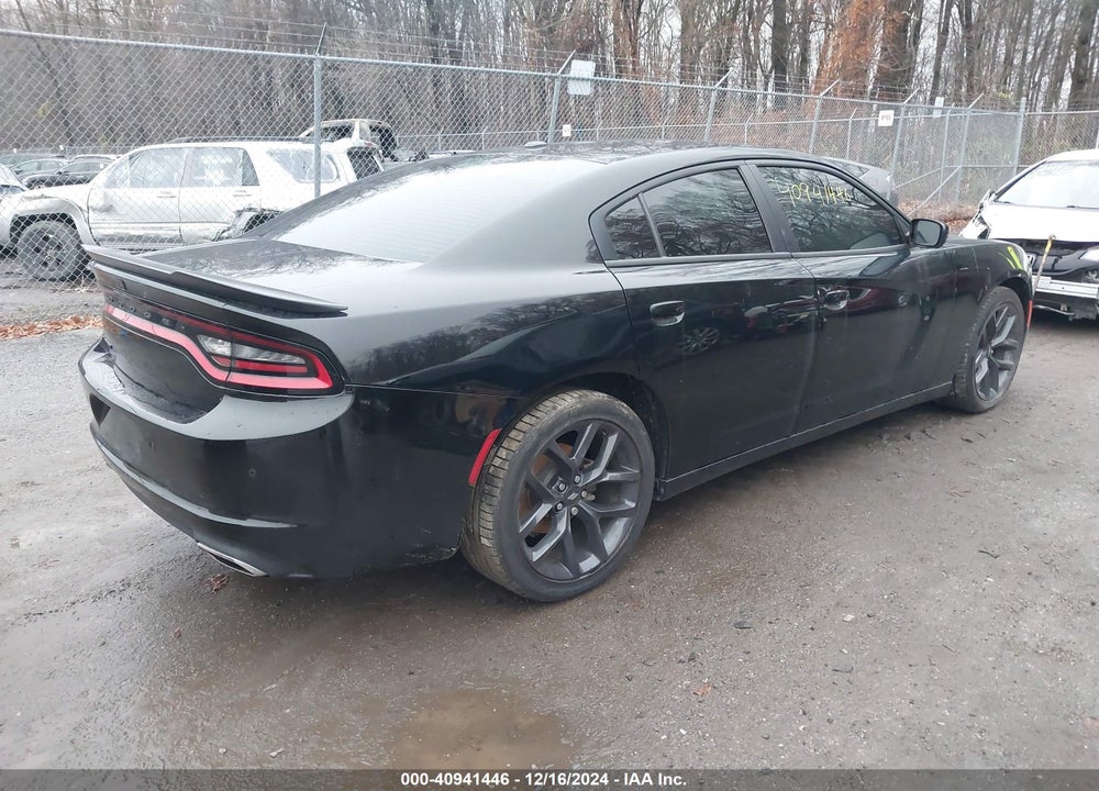 2021 DODGE CHARGER SXT RWD VIN: 2C3CDXBG4MH504738