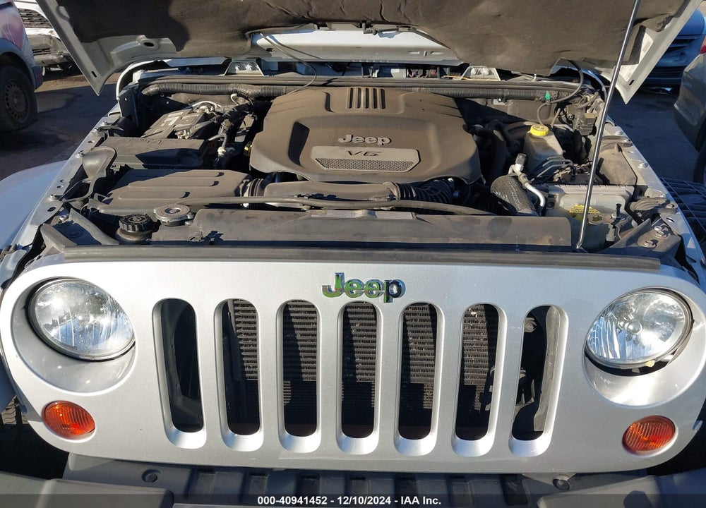 2012 JEEP WRANGLER SAHARA VIN: 1C4AJWBG5CL170307