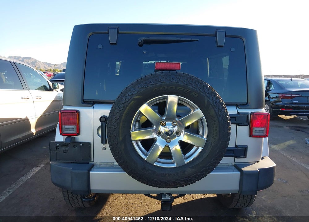 2012 JEEP WRANGLER SAHARA VIN: 1C4AJWBG5CL170307