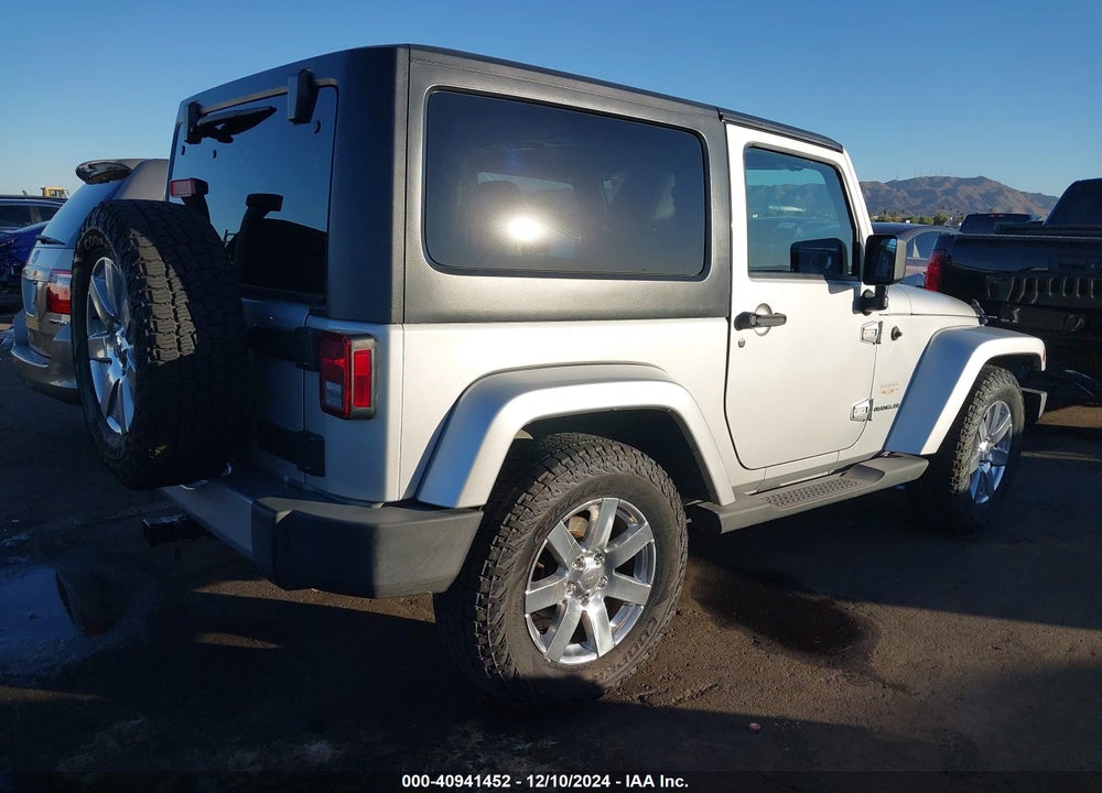 2012 JEEP WRANGLER SAHARA VIN: 1C4AJWBG5CL170307
