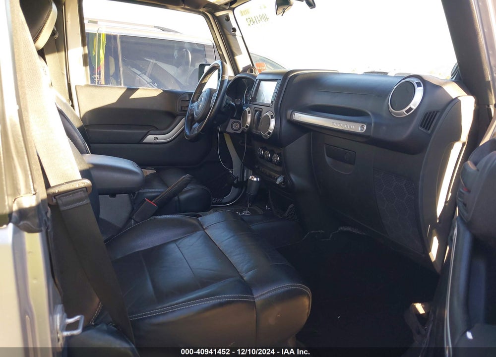 2012 JEEP WRANGLER SAHARA VIN: 1C4AJWBG5CL170307