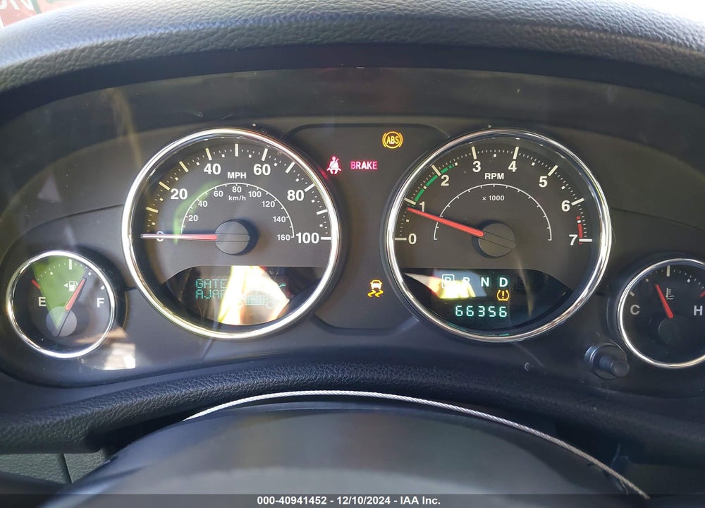 2012 JEEP WRANGLER SAHARA VIN: 1C4AJWBG5CL170307