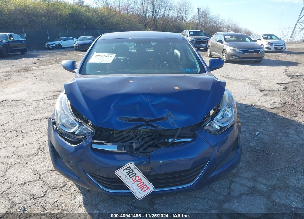 2016 HYUNDAI ELANTRA SE VIN: 5NPDH4AE8GH713947