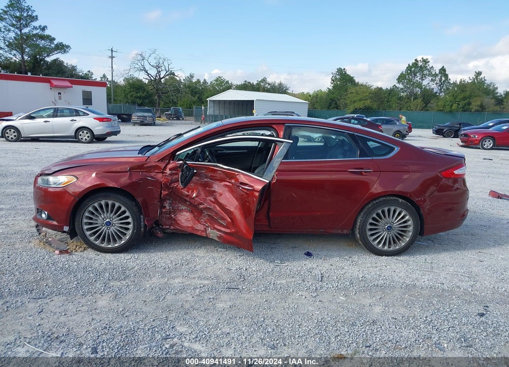 2014 FORD FUSION HYBRID TITANIUM VIN: 3FA6P0RU9ER308115