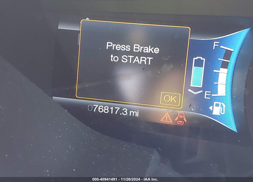 2014 FORD FUSION HYBRID TITANIUM VIN: 3FA6P0RU9ER308115