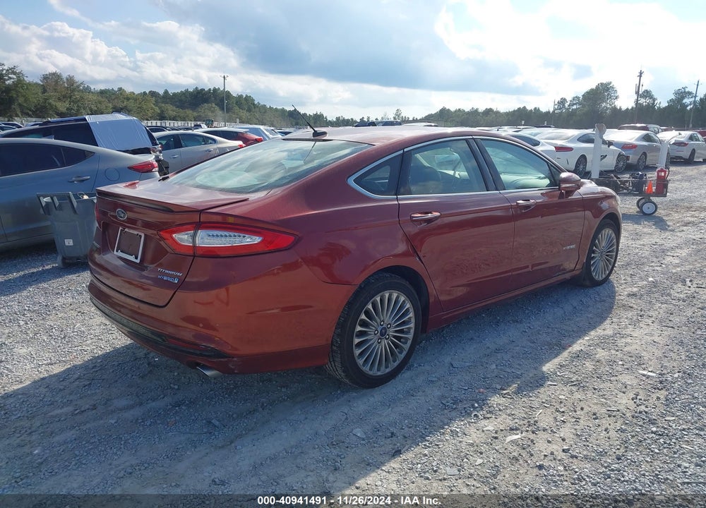 2014 FORD FUSION HYBRID TITANIUM VIN: 3FA6P0RU9ER308115