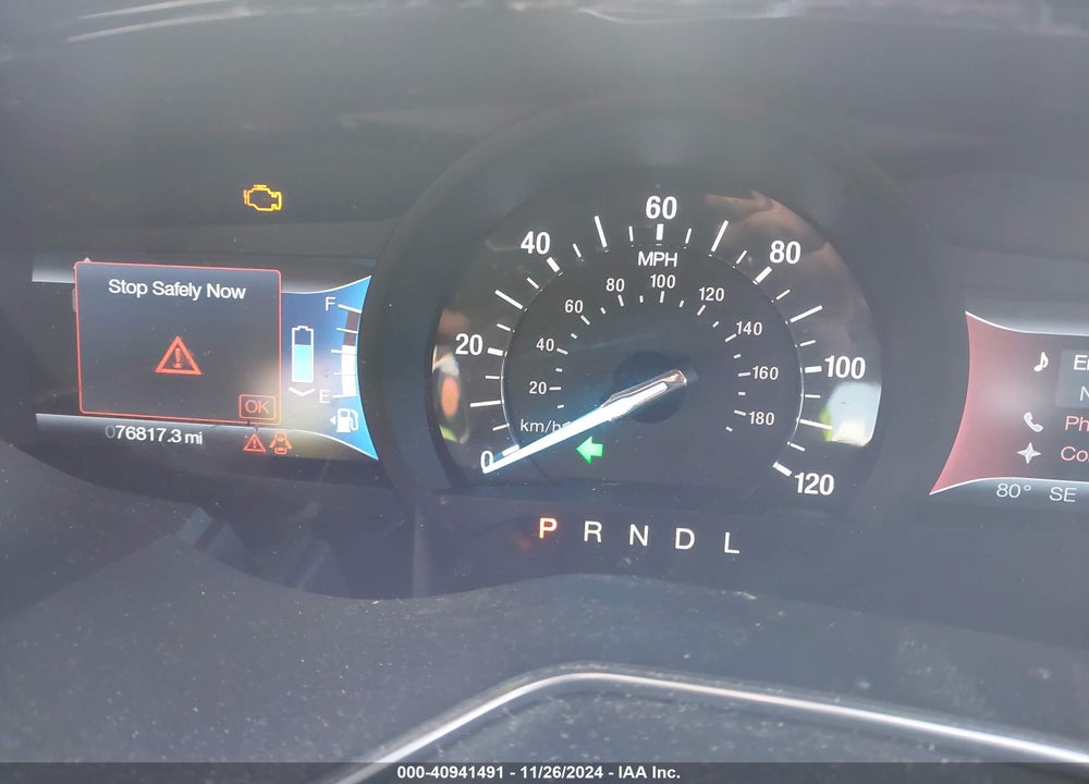 2014 FORD FUSION HYBRID TITANIUM VIN: 3FA6P0RU9ER308115
