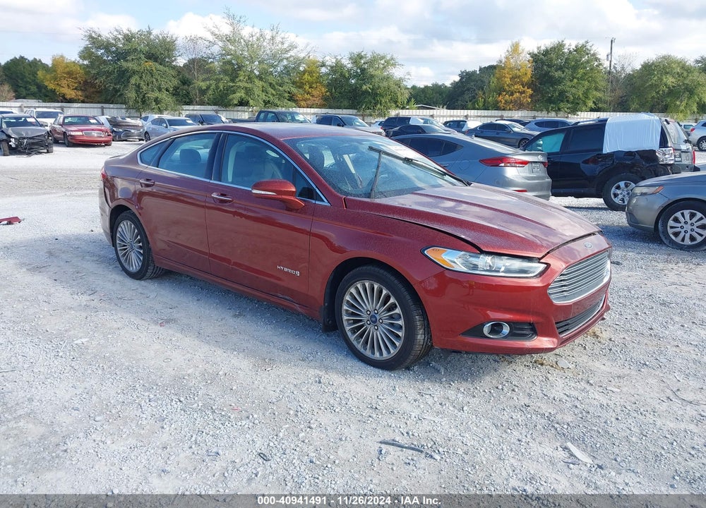 2014 FORD FUSION HYBRID TITANIUM VIN: 3FA6P0RU9ER308115