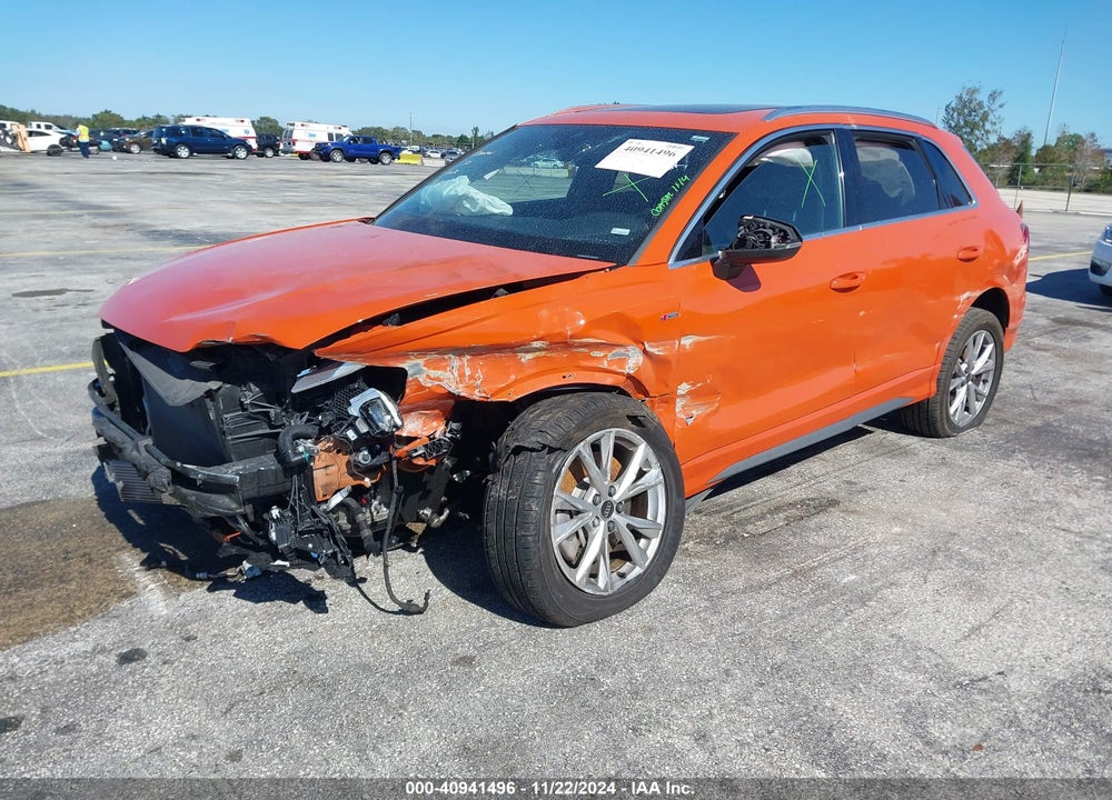 2023 AUDI Q3 PREMIUM 45 TFSI S LINE QUATTRO TIPTRONIC VIN: WA1DECF39P1071329