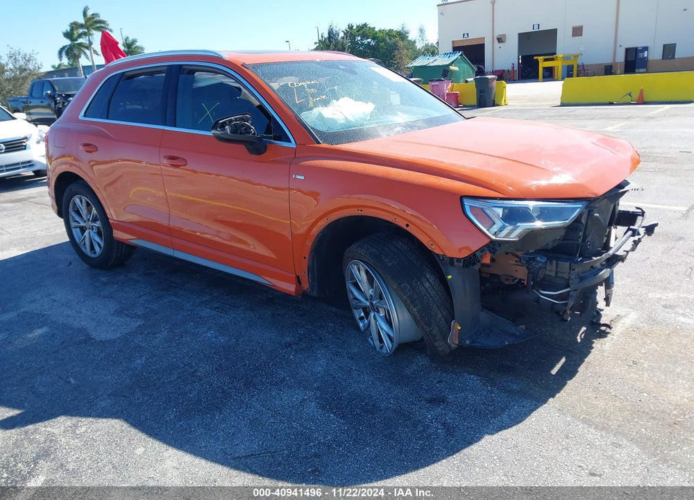 2023 AUDI Q3 PREMIUM 45 TFSI S LINE QUATTRO TIPTRONIC VIN: WA1DECF39P1071329