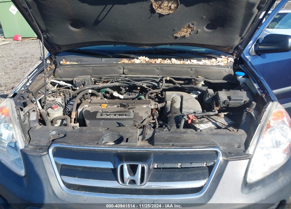 2005 HONDA CR-V LX VIN: SHSRD78525U306297