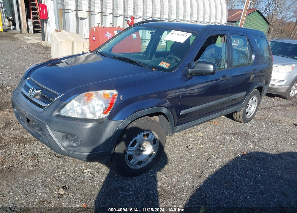 2005 HONDA CR-V LX VIN: SHSRD78525U306297