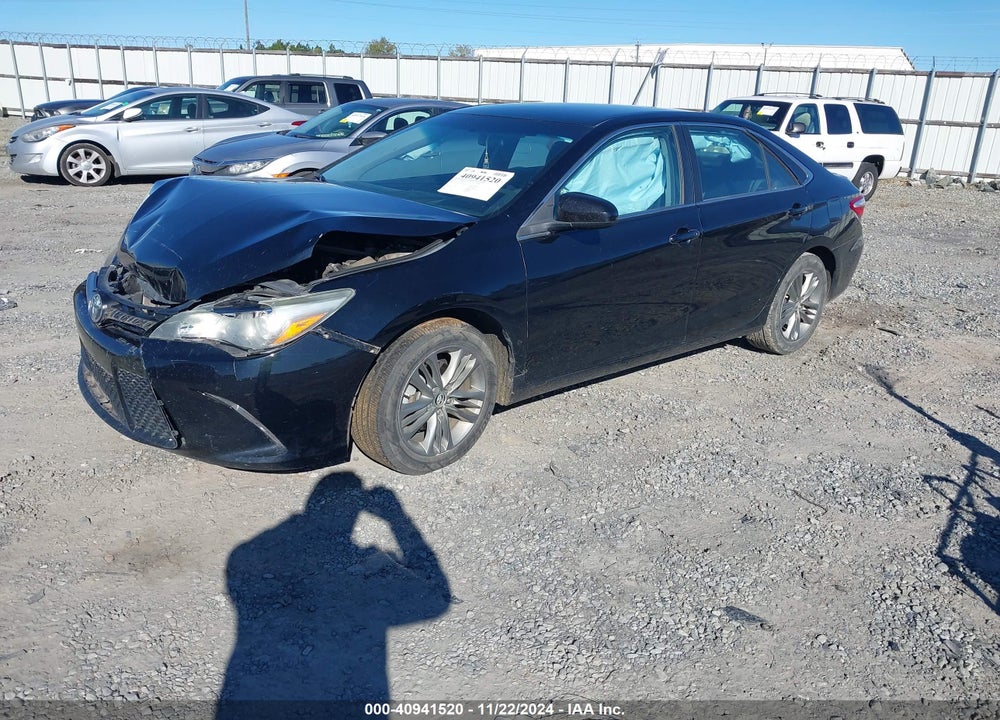2016 TOYOTA CAMRY SE VIN: 4T1BF1FK9GU165310