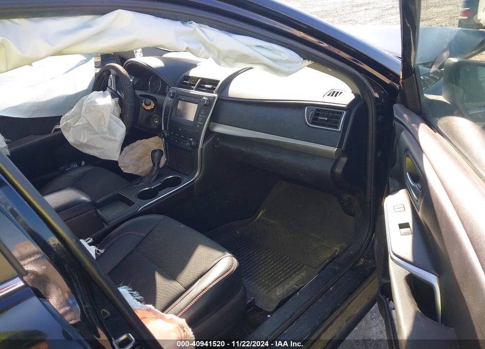 2016 TOYOTA CAMRY SE VIN: 4T1BF1FK9GU165310