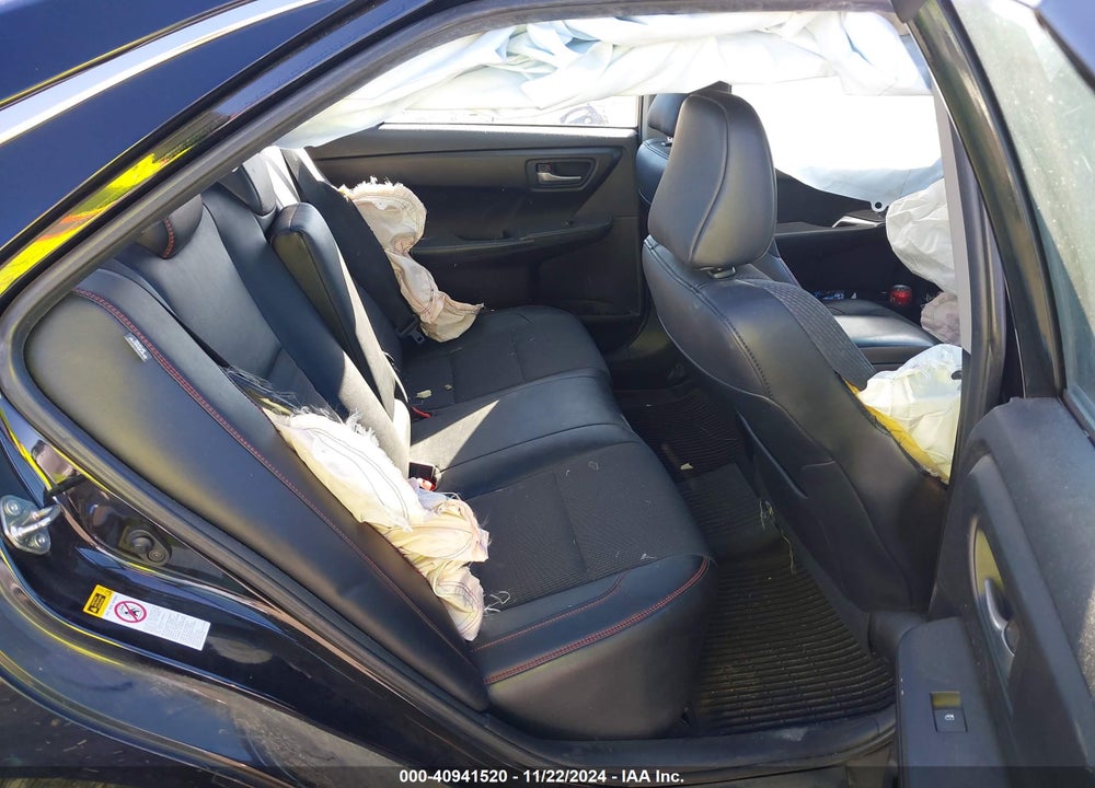 2016 TOYOTA CAMRY SE VIN: 4T1BF1FK9GU165310
